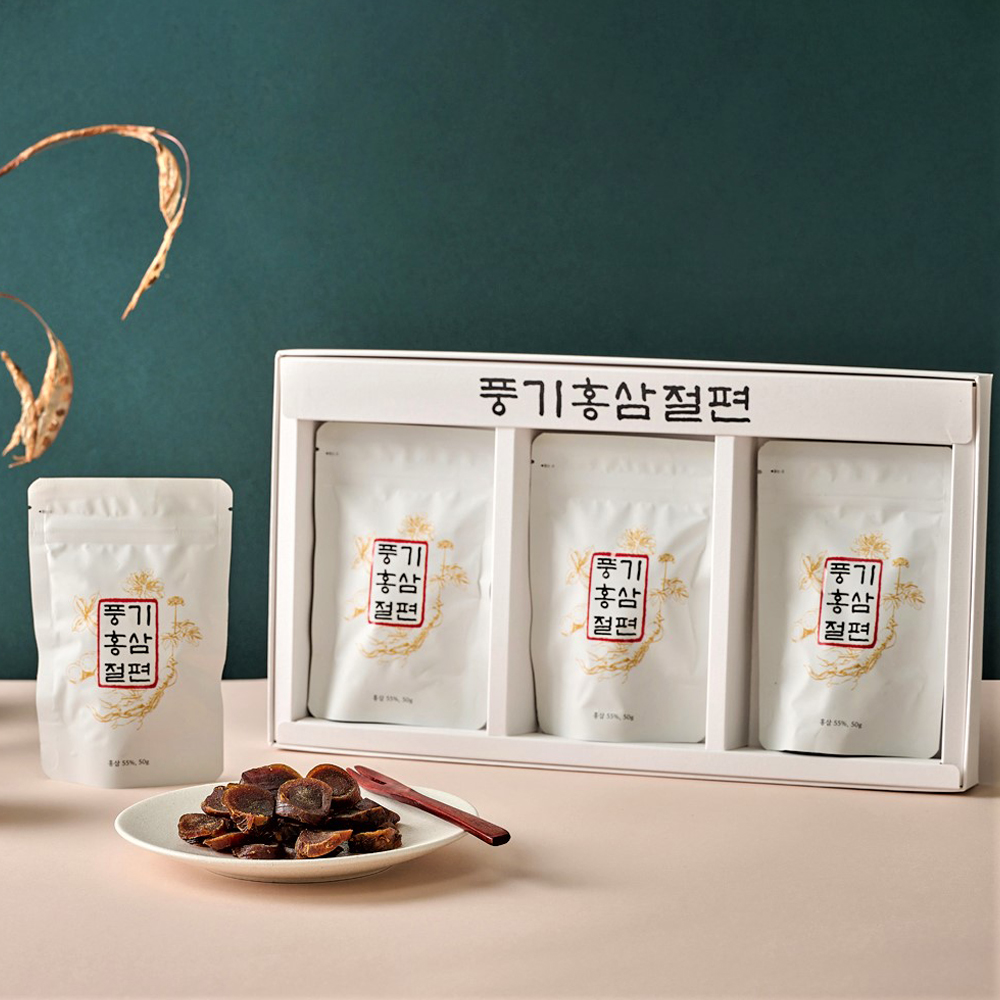 풍기홍삼절편 낱개 (50g)